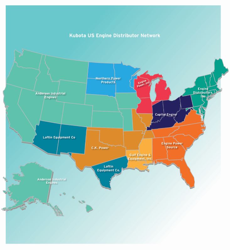 Kubota - Anderson Industrial Engines