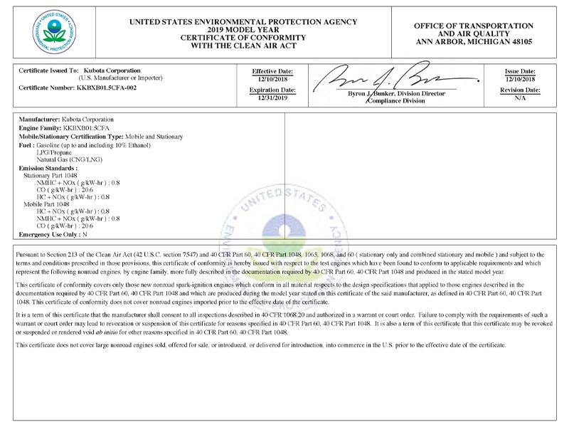 Cert Kkbxb01.5cfa 002